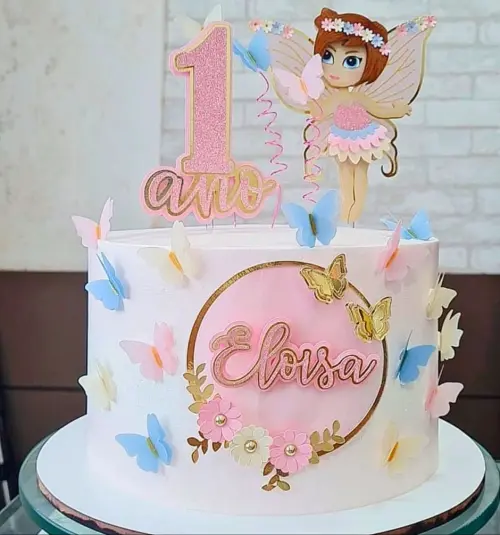 Arquivo de corte topo de bolo Fada