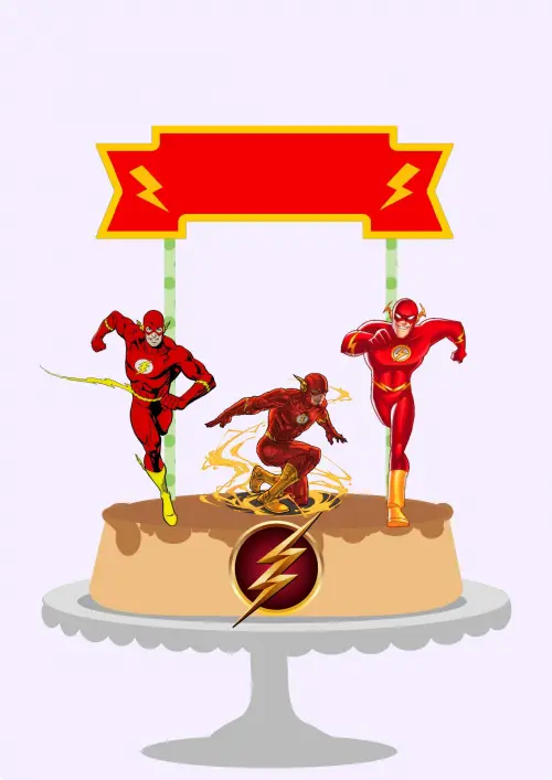 Arquivo de corte Topo de Bolo Flash