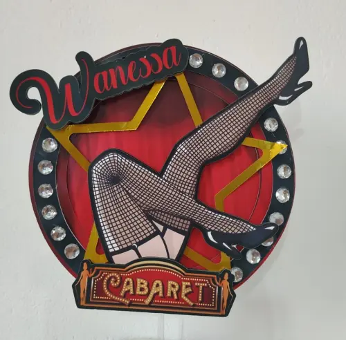 Arquivo de corte topo de bolo Chá de Lingerie