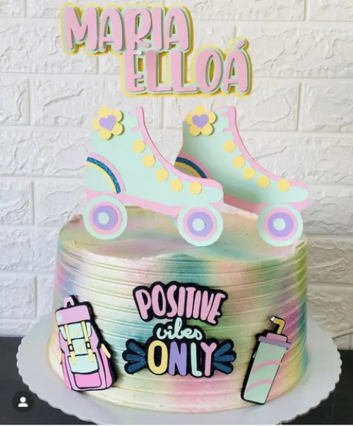 Arquivo de corte topo de bolo patins