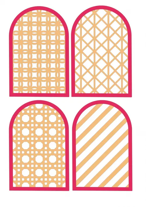 Arquivo de corte topo de bolo Painéis