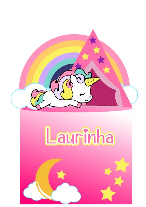 Arquivo de corte topo de bolo Unicórnio