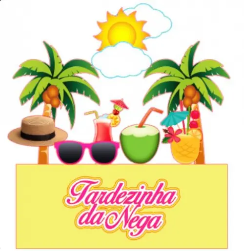 Arquivo de corte topo de bolo Tardezinha