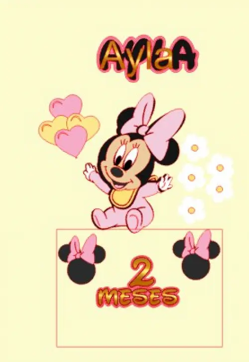 Arquivo de corte topo de bolo Minnie