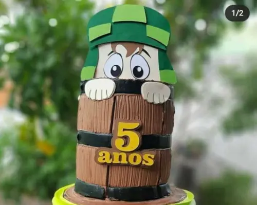 Arquivo de corte topo de bolo Chaves
