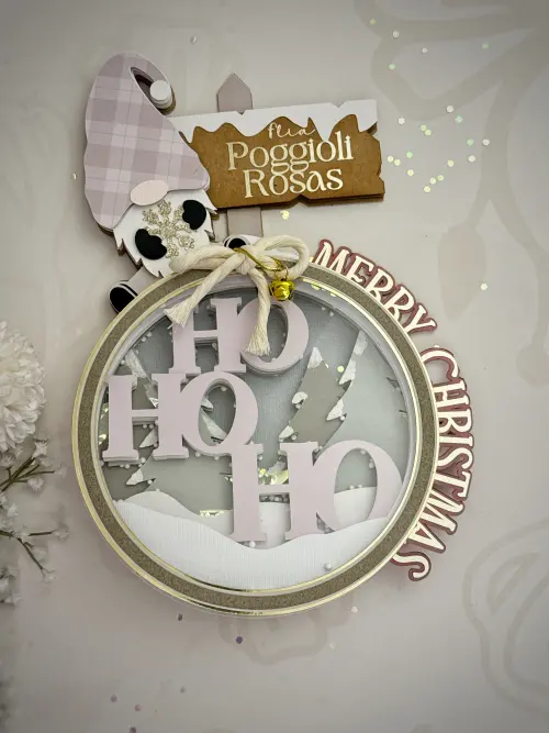 Arquivo de corte topo de bolo Natal