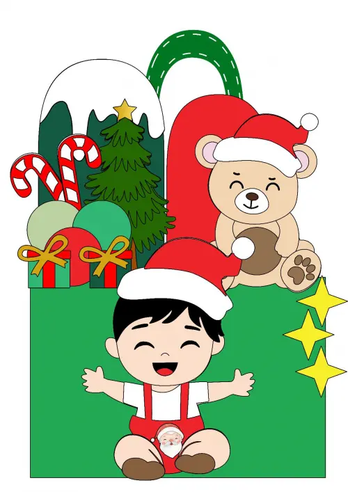 Arquivo de corte topo de bolo Natal