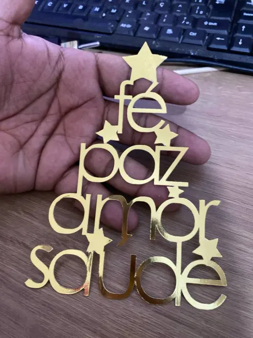 Arquivo de corte topo de bolo Natal