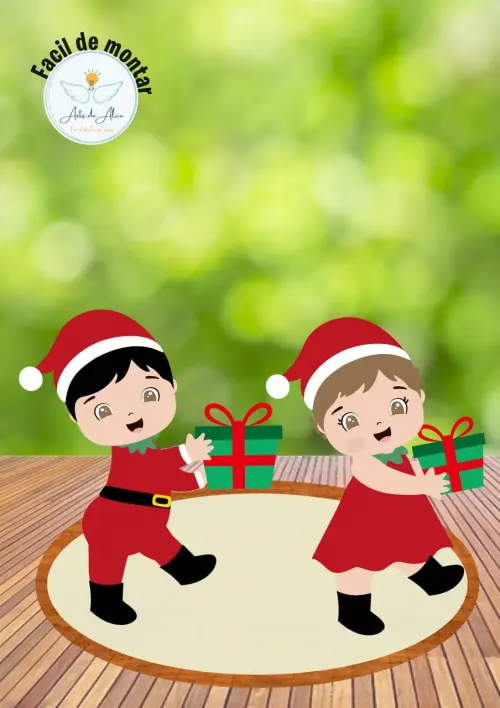 Arquivo de corte topo de bolo Natal