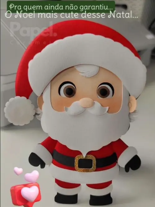 Arquivo de corte topo de bolo Natal