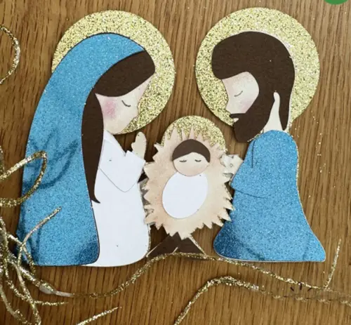 Arquivo de corte topo de bolo Natal