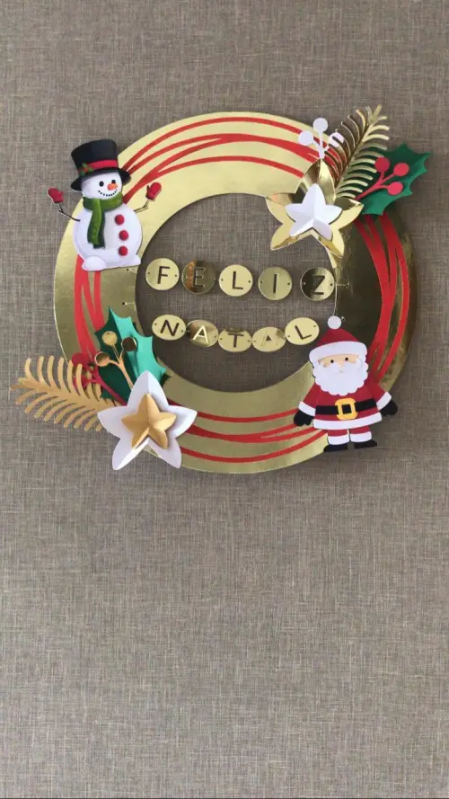 Arquivo de corte topo de bolo Natal