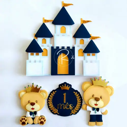 Arquivo de corte topo de bolo Ursinho