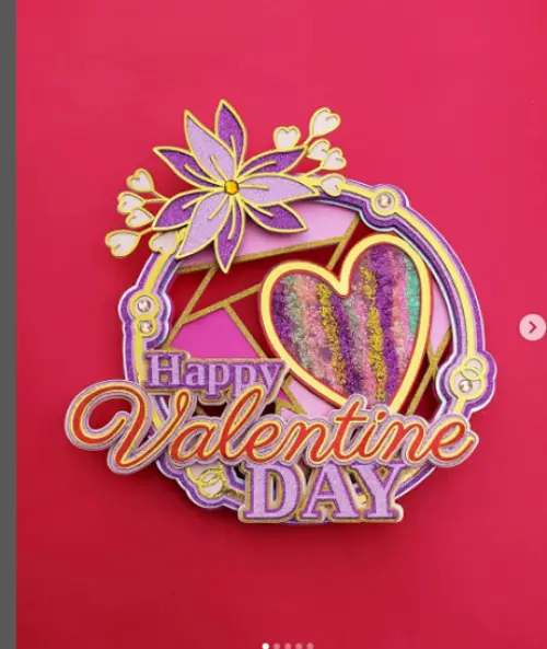 Arquivo de corte topo de bolo Namorados