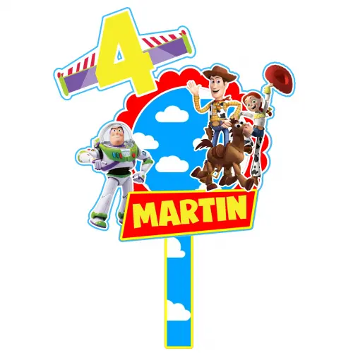 Arquivo de corte topo de bolo Toy Story