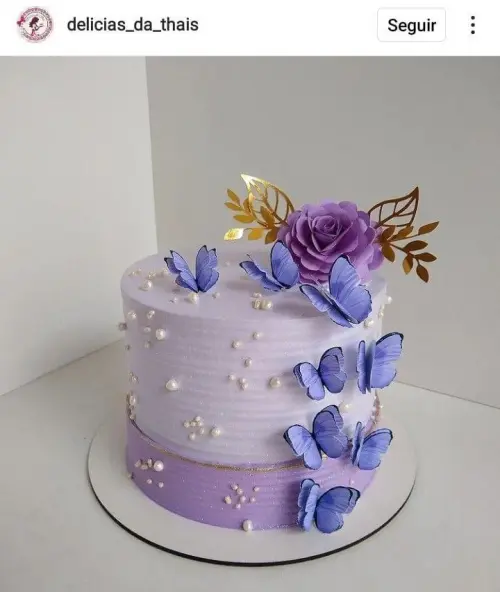 Arquivo de corte Topo de bolo Borboletas