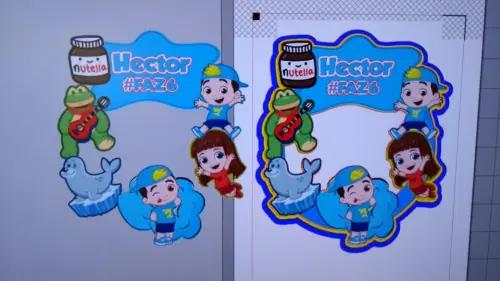 Arquivo de corte topo de bolo Lucas Netto