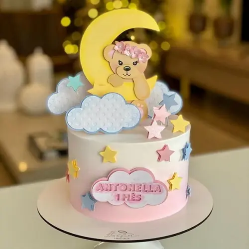 Arquivo de corte topo de bolo ursinha