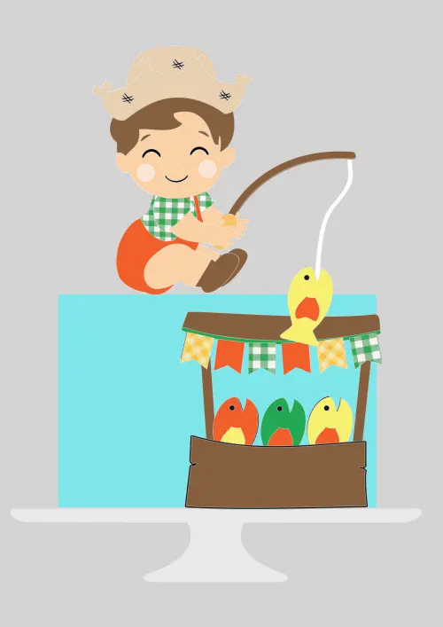 Arquivo de corte topo de bolo arraiá