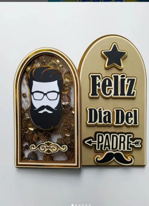 Arquivo de corte topo de bolo Dia dos Pais