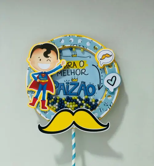 Arquivo de corte topo de bolo Dia dos Pais