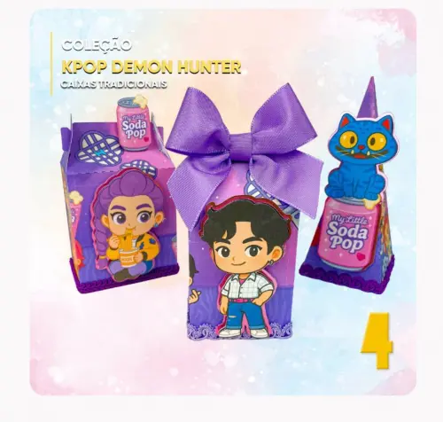 Arquivo de corte Caixa Kpop