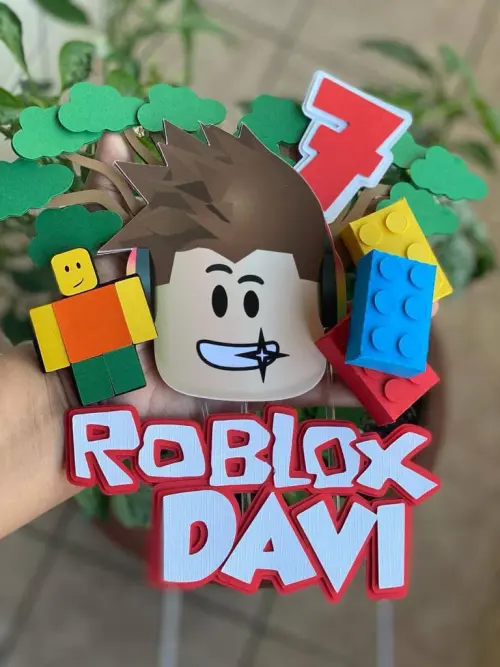Arquivo de corte topo de bolo Roblox