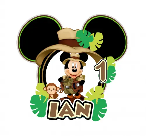 Arquivo de corte topo de bolo Mickey