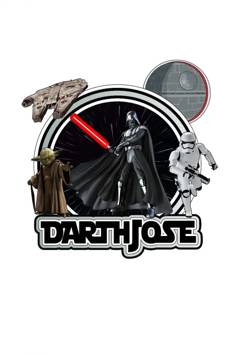 Topo de bolo StarWars