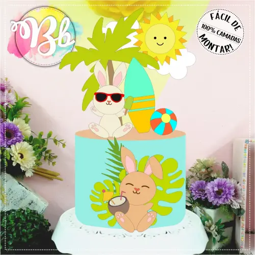 Arquivo de corte topo de bolo Páscoa