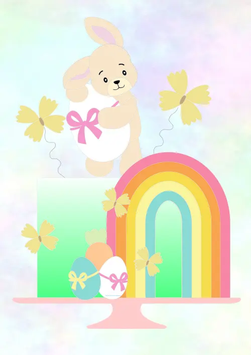 Arquivo de corte topo de bolo Páscoa