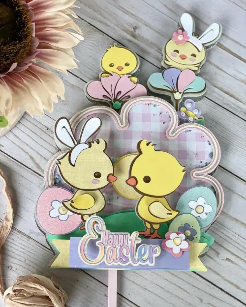 Arquivo de corte topo de bolo Páscoa