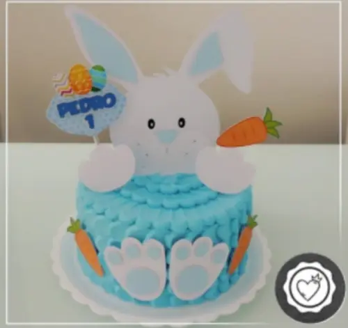 Arquivo de corte topo de bolo Páscoa