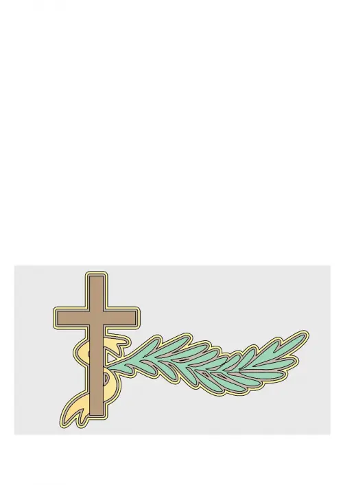 Arquivo de corte topo de bolo Primeira Comunhão