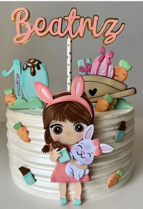 Arquivo de corte topo de bolo Páscoa