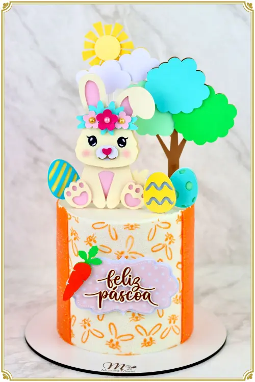Arquivo de corte topo de bolo Páscoa