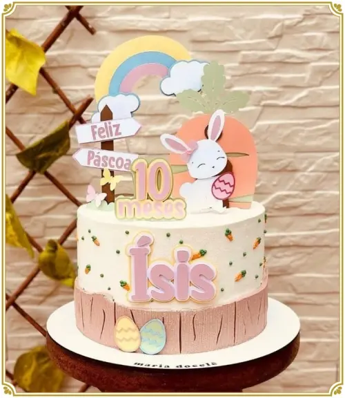 Arquivo de corte topo de bolo Páscoa