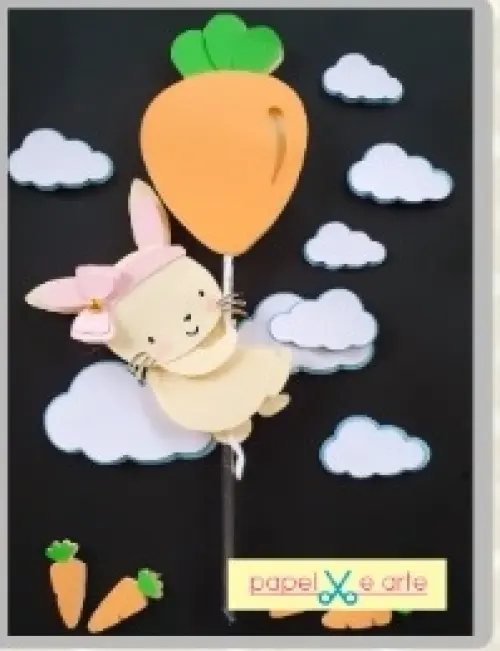 Arquivo de corte topo de bolo Páscoa