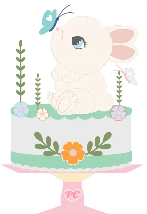 Arquivo de corte topo de bolo Páscoa