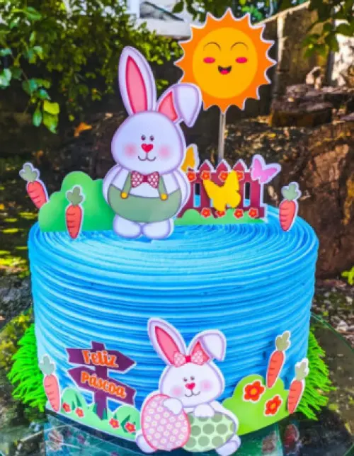 Arquivo de corte topo de bolo Páscoa