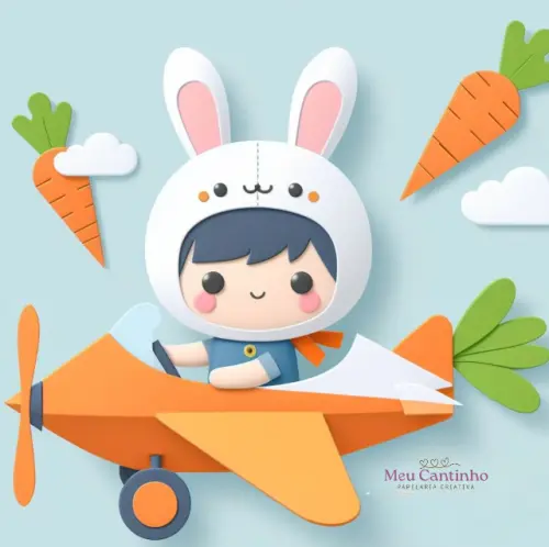 Arquivo de corte topo de bolo Páscoa