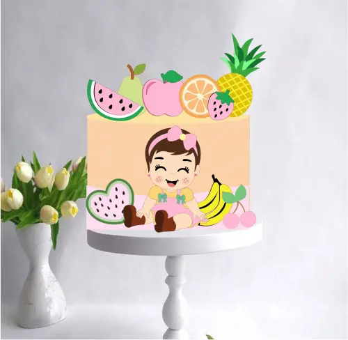 Arquivo de corte topo de bolo Bebê