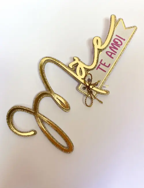 Arquivo de corte Topo de bolo Dia das Mães