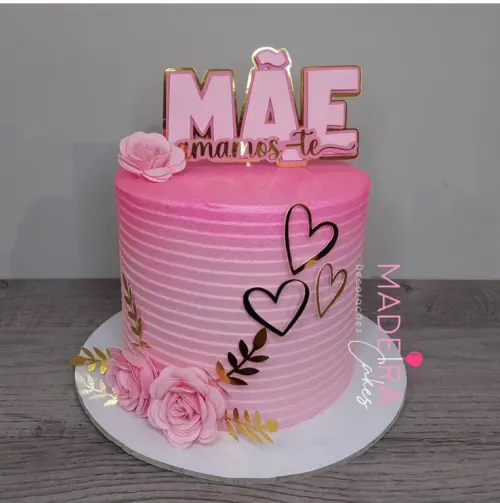 Arquivo de corte Topo de bolo Dia das Mães