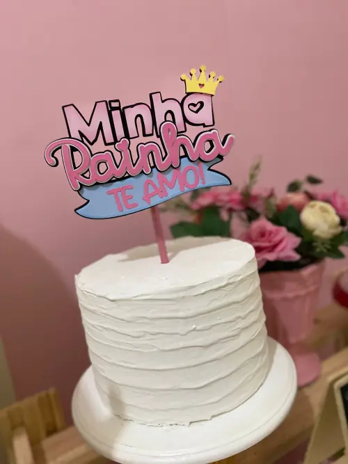 Arquivo de corte Topo de bolo Dia das Mães