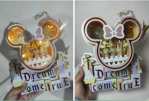 Arquivo de corte topo de bolo Minnie