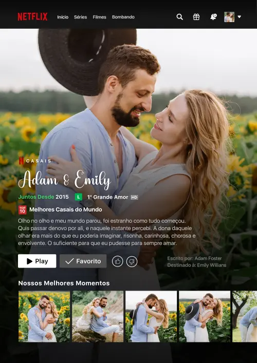 Arquivo Digital Quadro Netflix