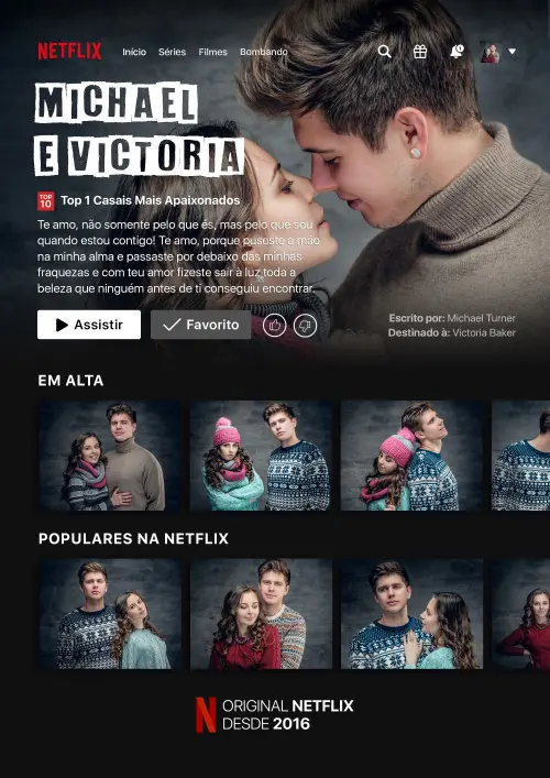 Arquivo Digital Quadro Netflix