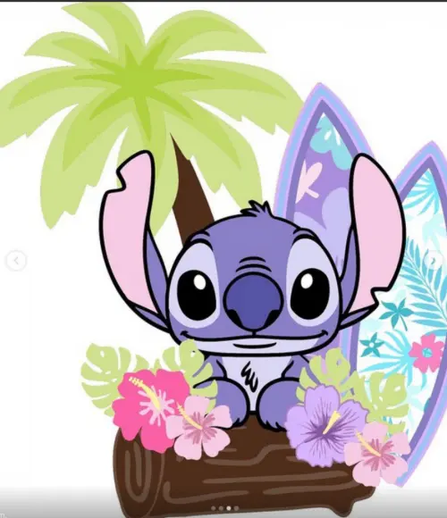 Arquivo de corte topo de bolo Stitch