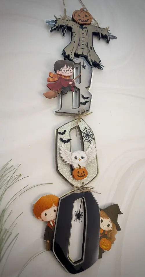 Arquivo de corte enfeite porta harry Potter